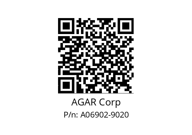   AGAR Corp A06902-9020