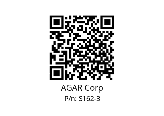   AGAR Corp S162-3