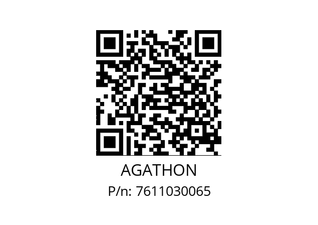   AGATHON 7611030065