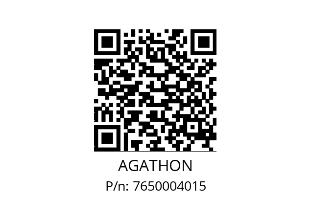   AGATHON 7650004015