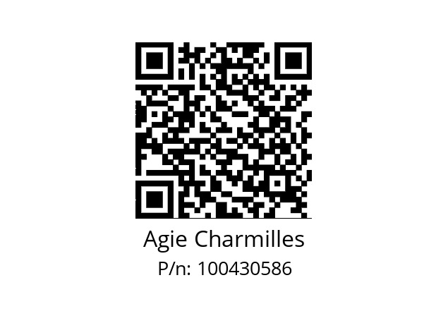   Agie Charmilles 100430586