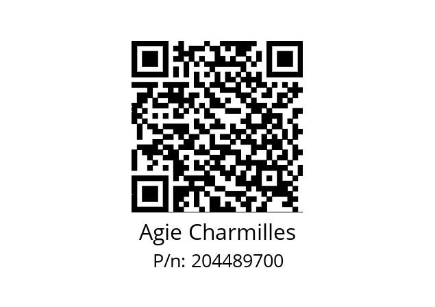   Agie Charmilles 204489700