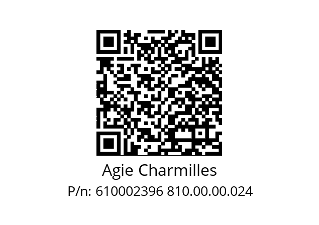   Agie Charmilles 610002396 810.00.00.024