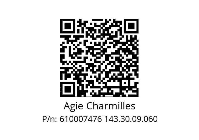   Agie Charmilles 610007476 143.30.09.060