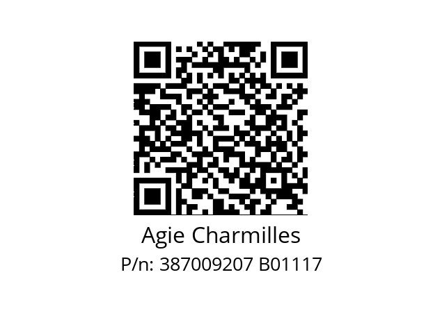   Agie Charmilles 387009207 B01117