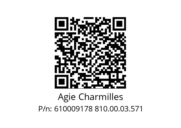   Agie Charmilles 610009178 810.00.03.571