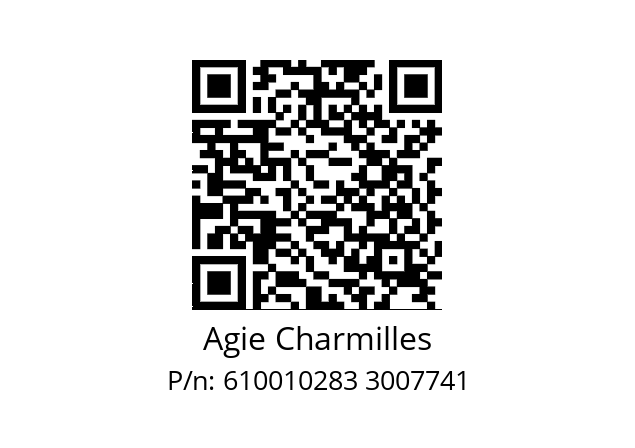   Agie Charmilles 610010283 3007741