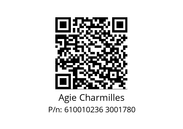   Agie Charmilles 610010236 3001780