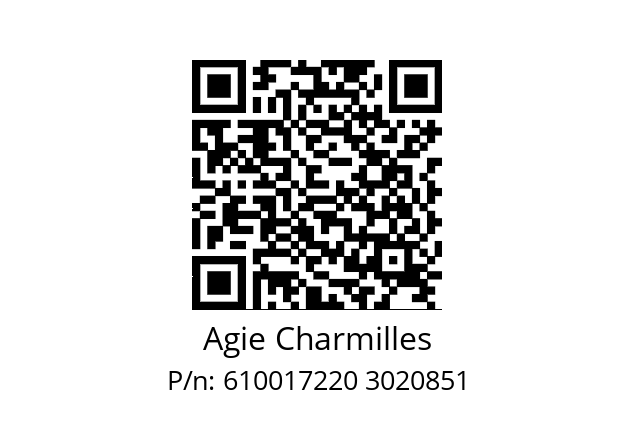   Agie Charmilles 610017220 3020851