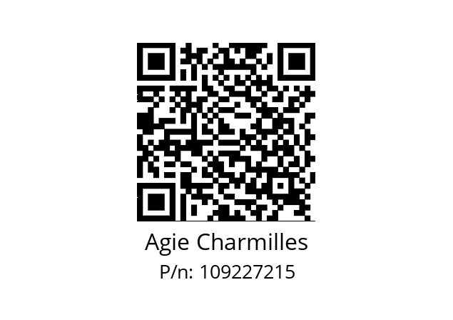   Agie Charmilles 109227215