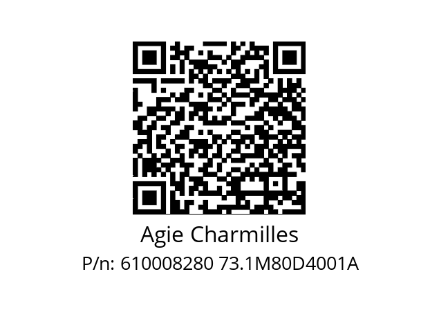   Agie Charmilles 610008280 73.1M80D4001A