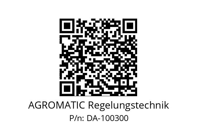   AGROMATIC Regelungstechnik DA-100300