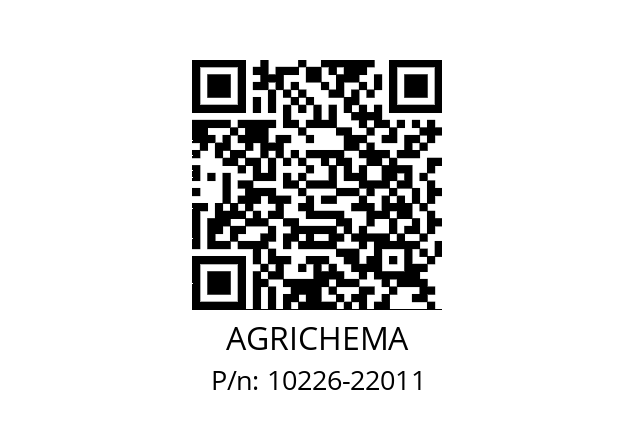   AGRICHEMA 10226-22011