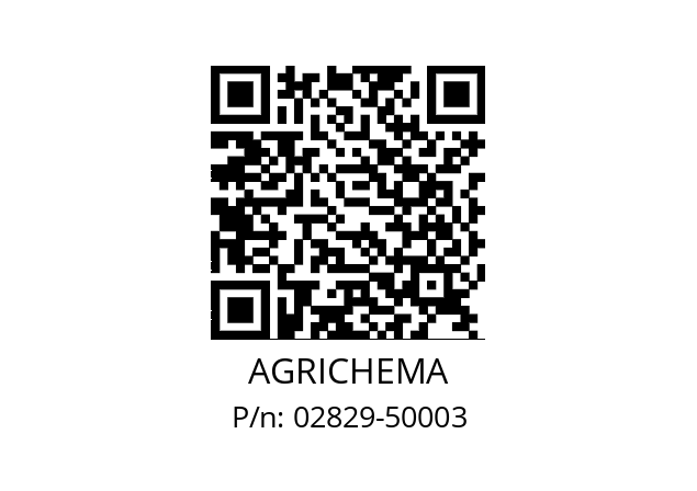   AGRICHEMA 02829-50003