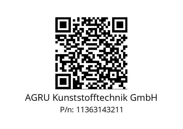   AGRU Kunststofftechnik GmbH 11363143211