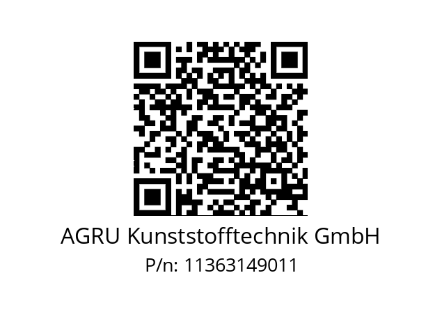   AGRU Kunststofftechnik GmbH 11363149011