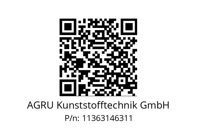   AGRU Kunststofftechnik GmbH 11363146311