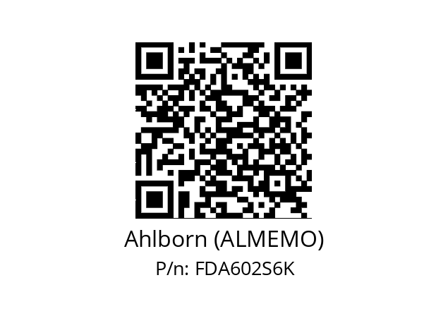   Ahlborn (ALMEMO) FDA602S6K