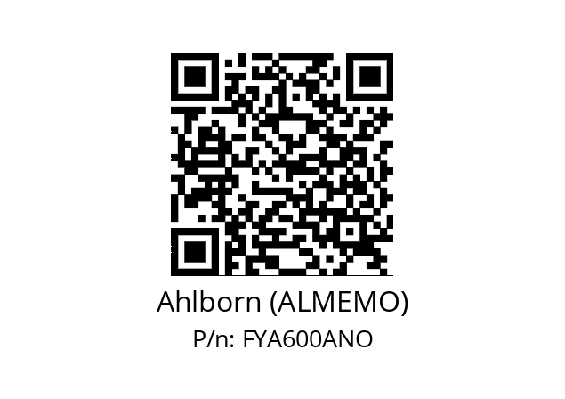   Ahlborn (ALMEMO) FYA600ANO