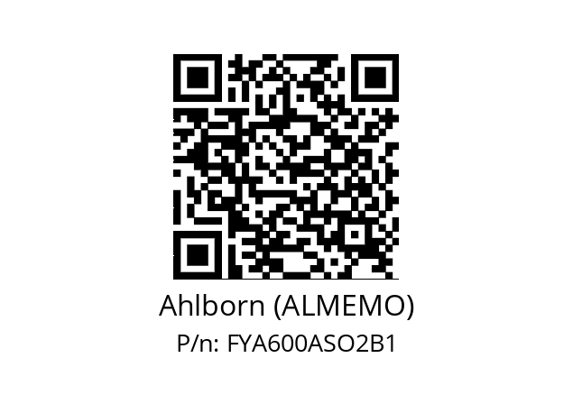   Ahlborn (ALMEMO) FYA600ASO2B1