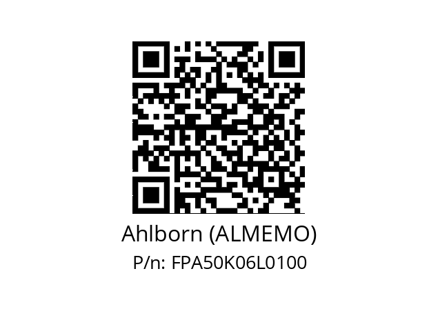   Ahlborn (ALMEMO) FPA50K06L0100