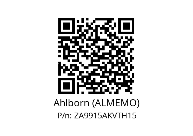   Ahlborn (ALMEMO) ZA9915AKVTH15