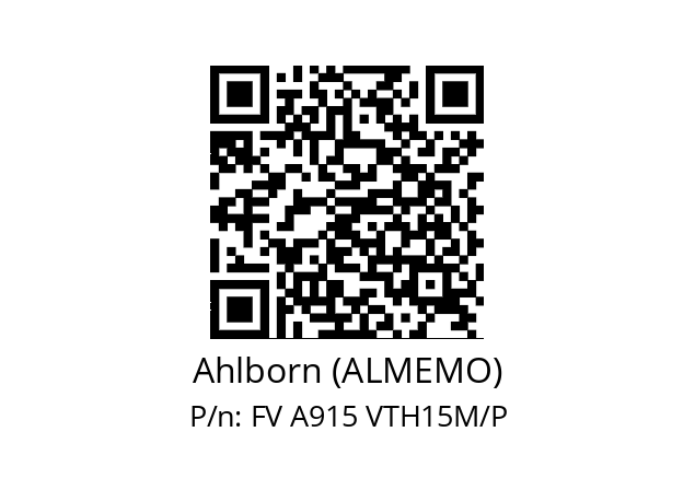   Ahlborn (ALMEMO) FV A915 VTH15M/P