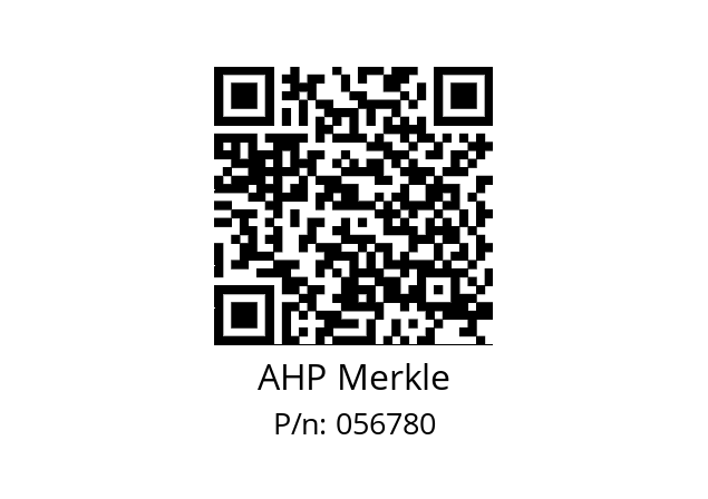   AHP Merkle 056780