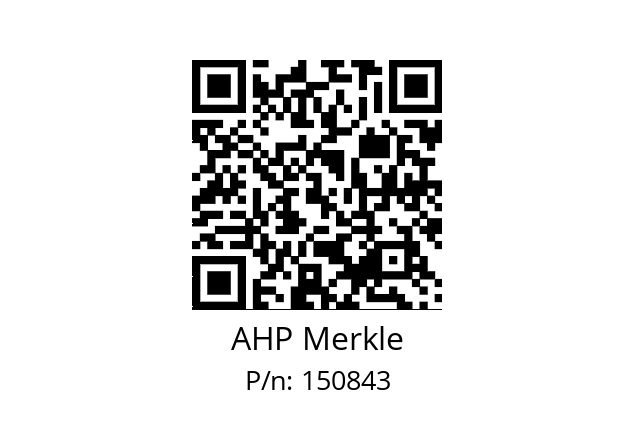   AHP Merkle 150843