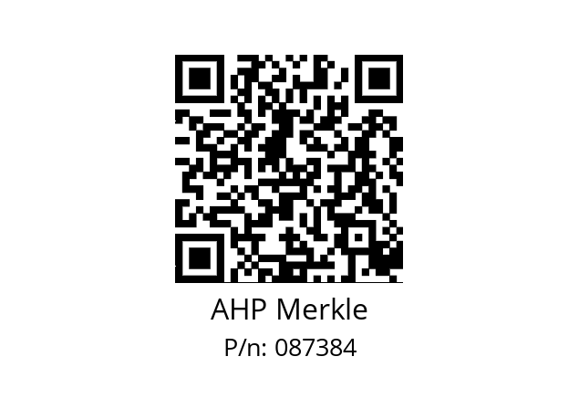   AHP Merkle 087384