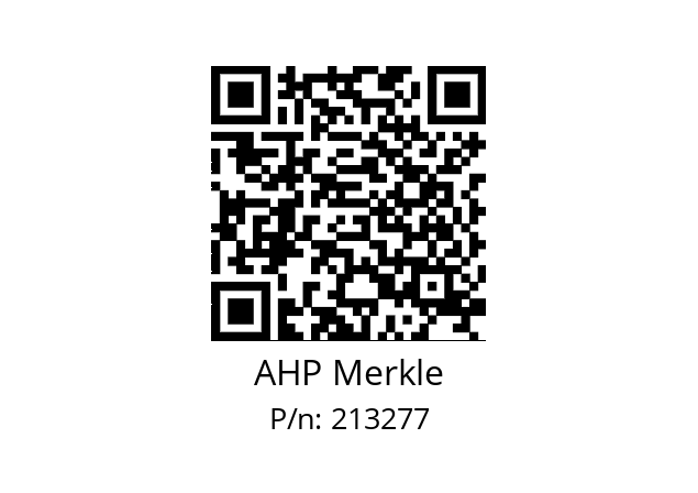   AHP Merkle 213277