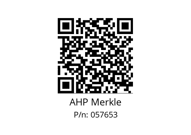   AHP Merkle 057653