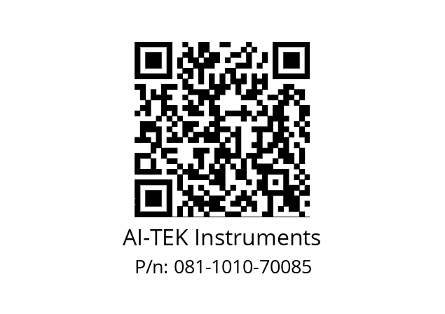   AI-TEK Instruments 081-1010-70085