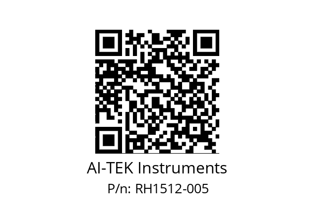   AI-TEK Instruments RH1512-005