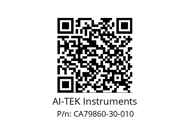   AI-TEK Instruments CA79860-30-010