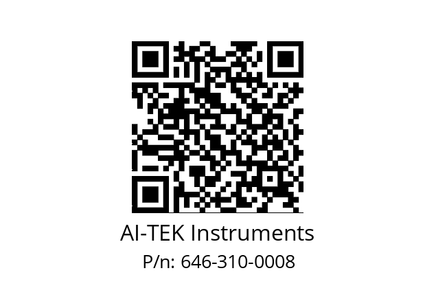   AI-TEK Instruments 646-310-0008