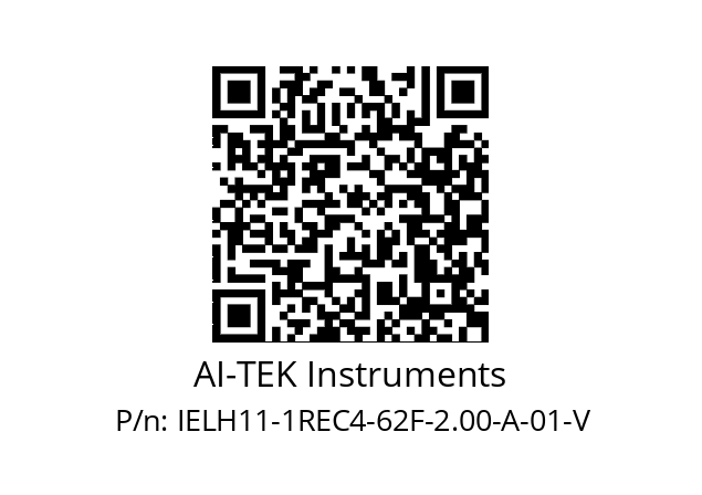   AI-TEK Instruments IELH11-1REC4-62F-2.00-A-01-V