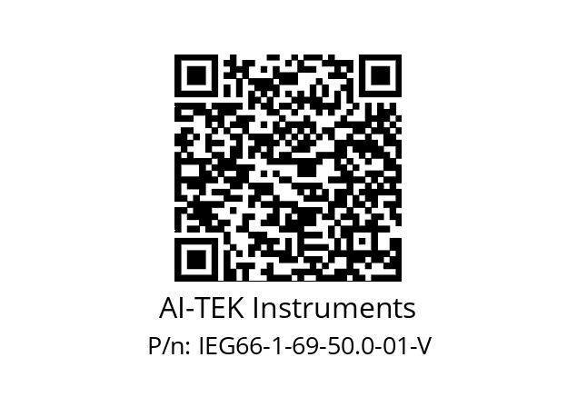   AI-TEK Instruments IEG66-1-69-50.0-01-V