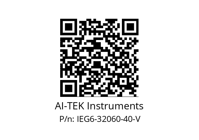   AI-TEK Instruments IEG6-32060-40-V