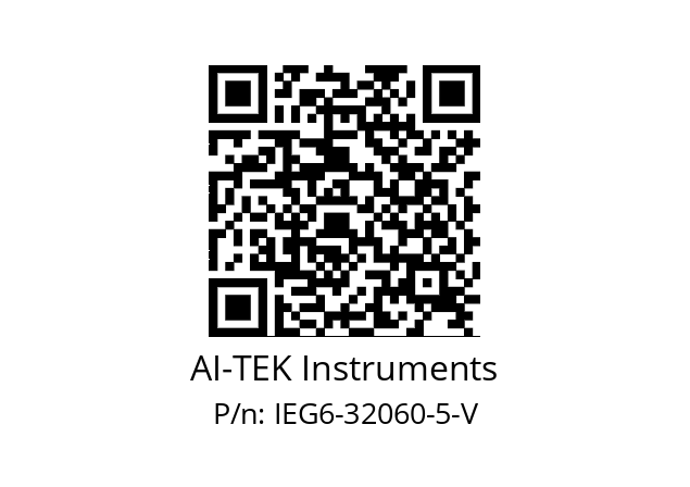   AI-TEK Instruments IEG6-32060-5-V