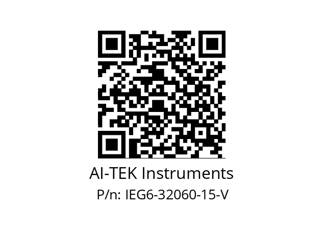   AI-TEK Instruments IEG6-32060-15-V