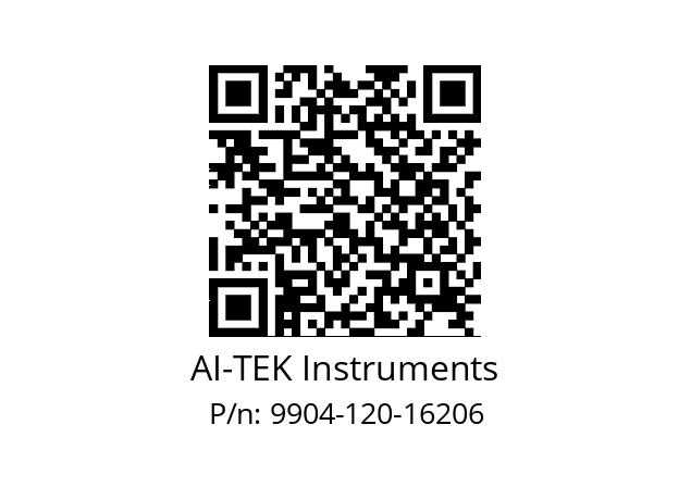   AI-TEK Instruments 9904-120-16206