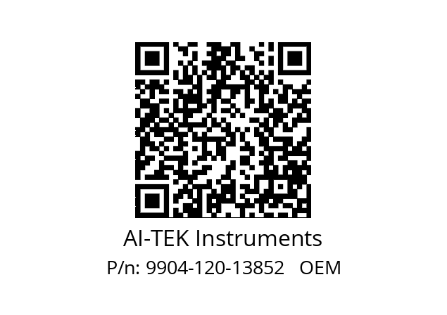   AI-TEK Instruments 9904-120-13852   OEM