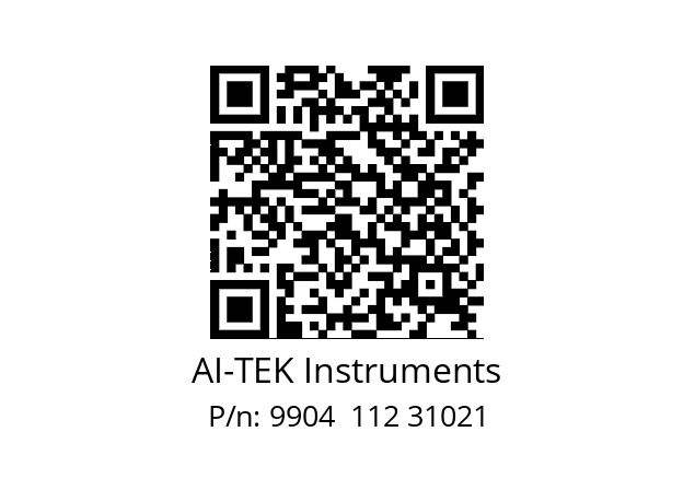   AI-TEK Instruments 9904  112 31021