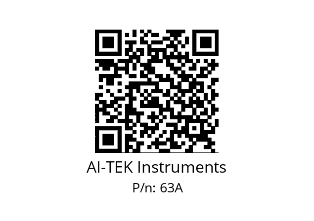   AI-TEK Instruments 63A