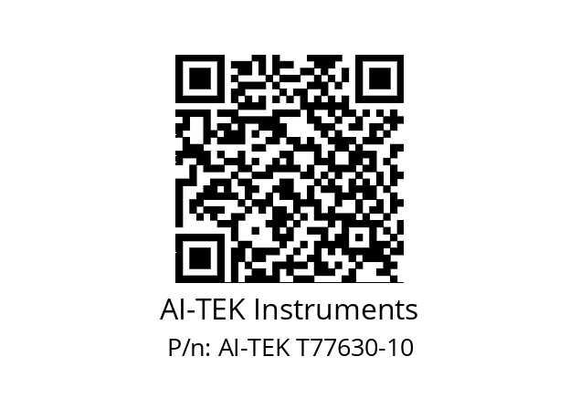   AI-TEK Instruments AI-TEK T77630-10