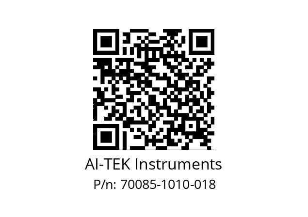   AI-TEK Instruments 70085-1010-018