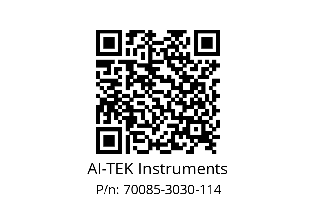   AI-TEK Instruments 70085-3030-114