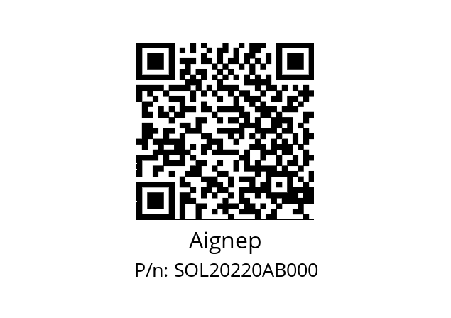   Aignep SOL20220AB000