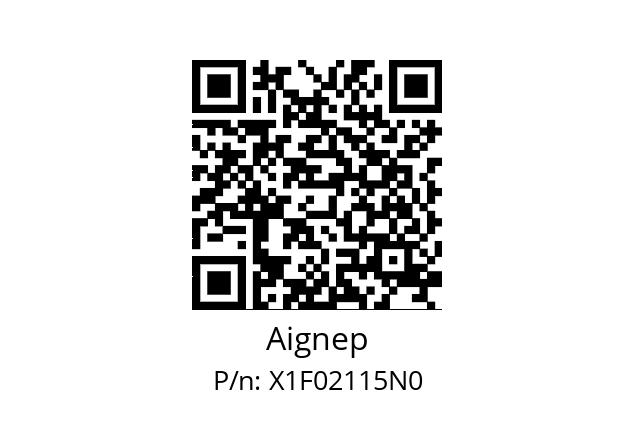   Aignep X1F02115N0